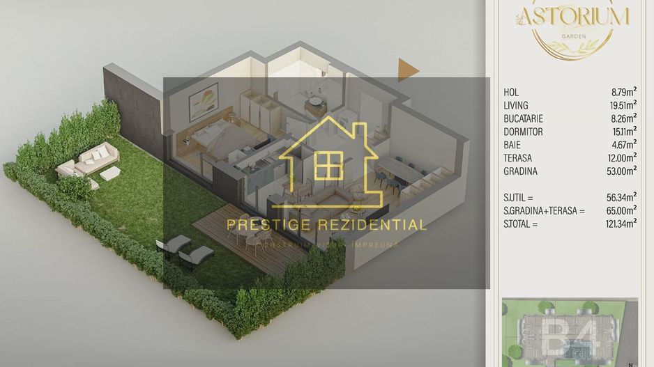 Apartament 2 cam, Piscina, Direct Dez, Comision 0 TITAN - Poză 1