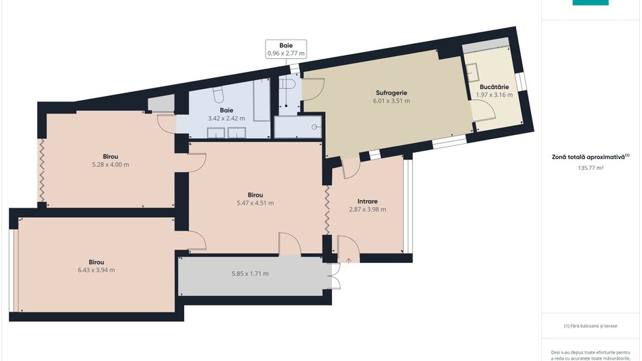 Apartament cu 4 camere, lângă Tribunalul Arad - Poză 11