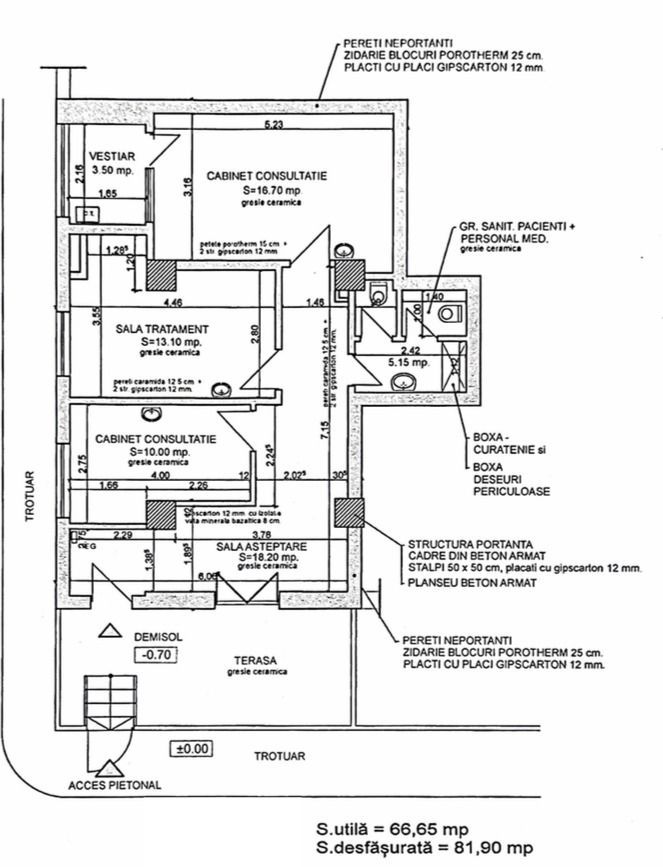 SAD  | Telegrafului | 3 Camere | Ideal pentru Cabinet Medical - Poză 14