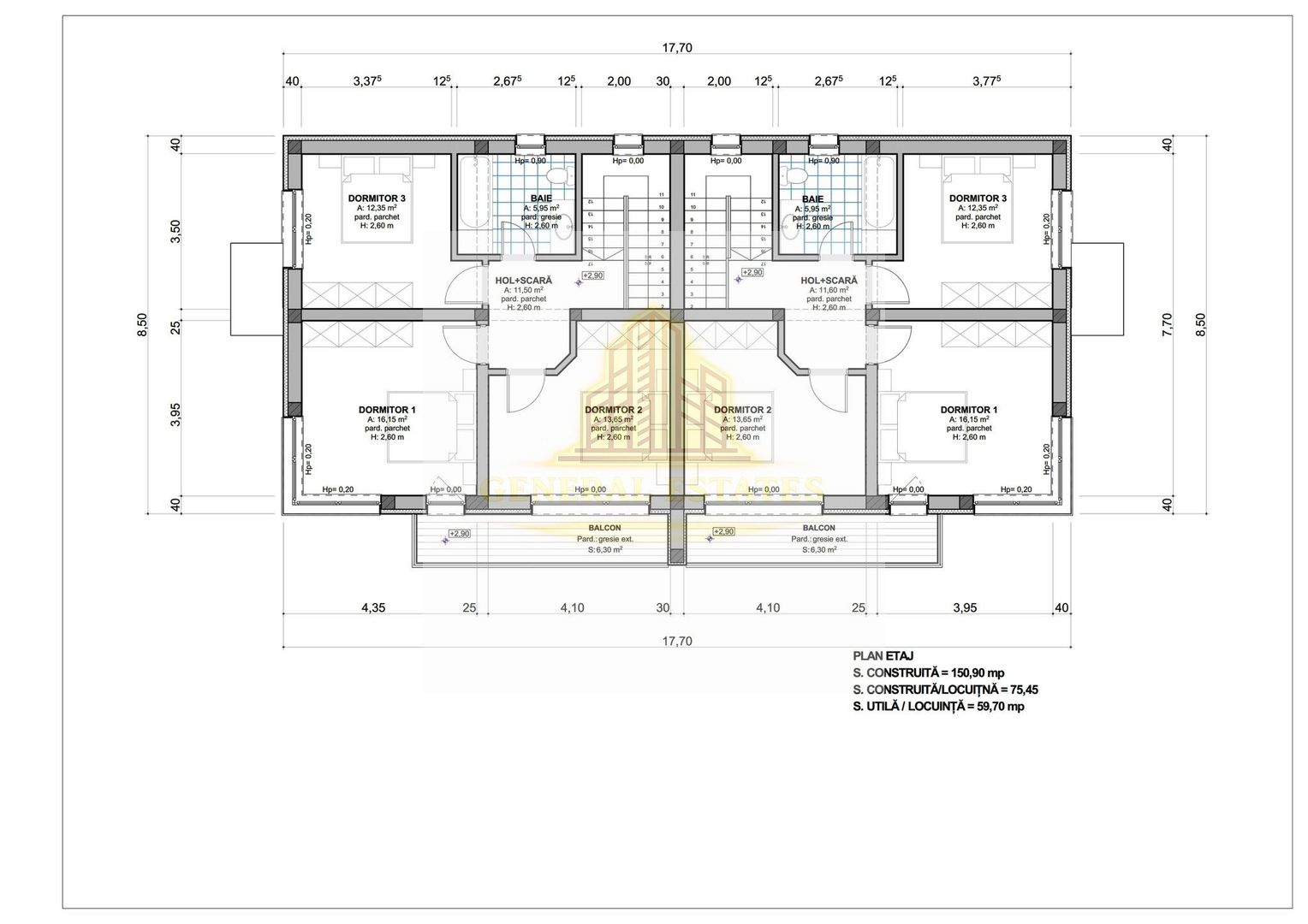 Case tip Duplex de vânzare în Ghimbav, Brașov – Cartierul Florilor - Poză 33