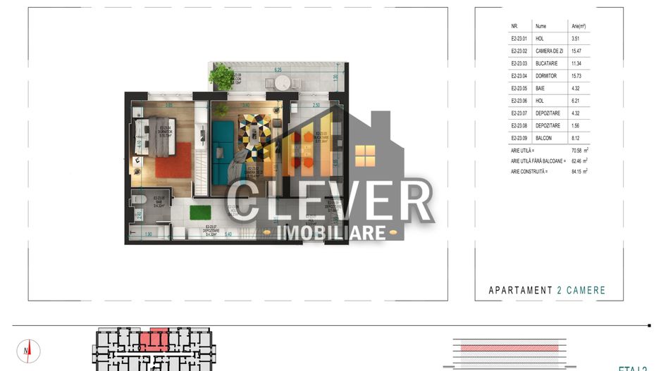 Direct Dezvoltator Comision 0 Apartament 2 camere Sector 3 - Poză 1