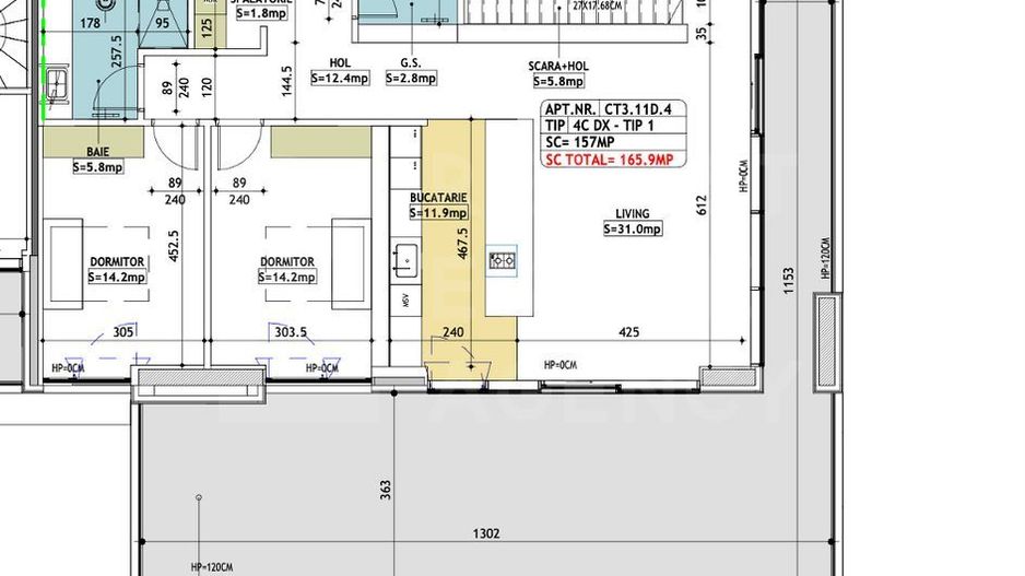 Penthouse, 4 camere, One Cotroceni Park, București - Poză 36