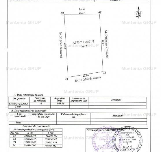 CORBU spre plaja Corbu, teren intravilan 965 mp. ideal constructii - Poză 17