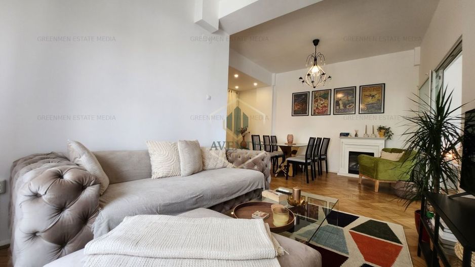 Prima inchiriere, apartament spatios si complet utilat, terasa, Dorobanti Romana - Poză 3