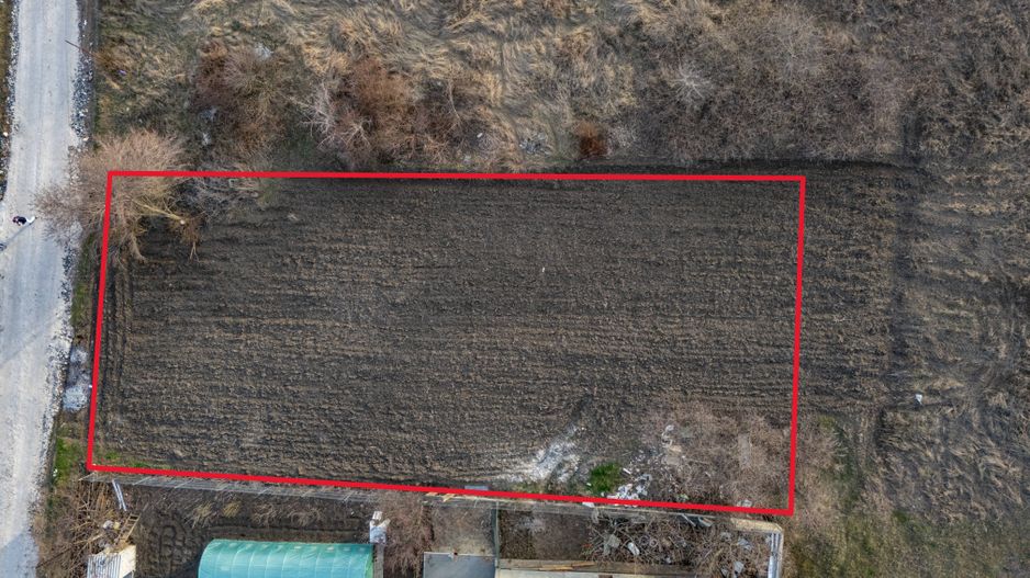Teren 9,45 ari Ghidighici | 23 m fațadă | pentru construcții | 6 km de Chișinău - Poză 2