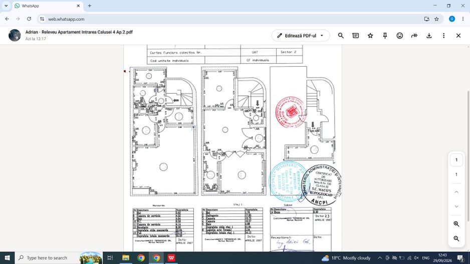 Apartamanet duplex (nivel 1 si 2) in vila zona Ferdinand - Mosilor - Poză 14