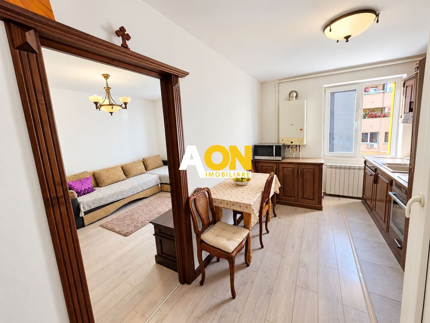 Apartament 2 camere, 53 mp utili, mobilat, utilat, etaj 3, Centru - Poză 4