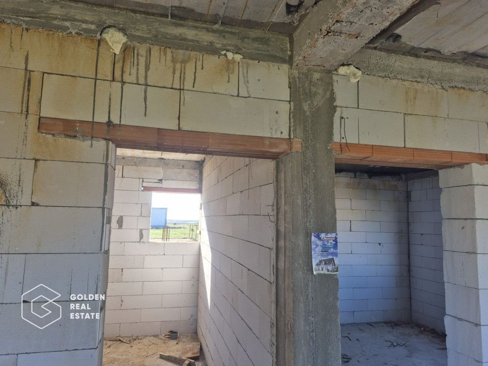 Casa P+M, teren 500 mp, comuna Frumuseni - Poză 7