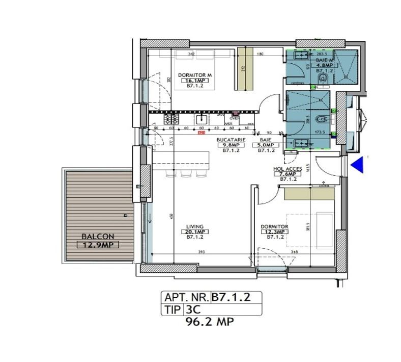 3 camere PREMIUM || One Peninsula - Poză 6