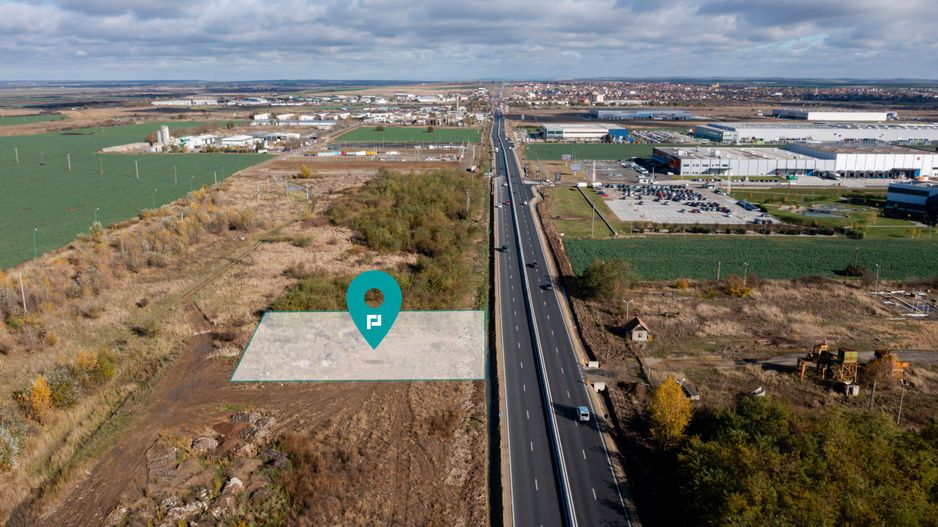 Teren industrial 4000mp Giarmata - Poză 3