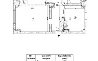 DE INCHIRIAT | 3 CAMERE DECOMANDAT | CALEA CĂLĂRAȘILOR | METROU 5 MINUTE MUNCII - Schiță 11