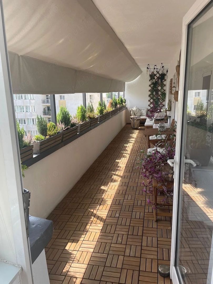 De Închiriat Apartament 2 Camere Decebal, Terasă, aproape de Metrou - Poză 11