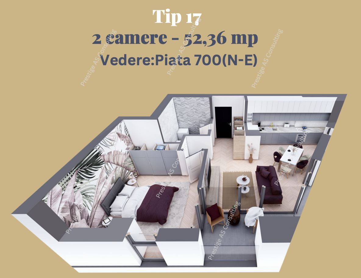 Apartament nou | Nord One Brediceanu | Prima inchiriere | Ultracentral - Schiță 17