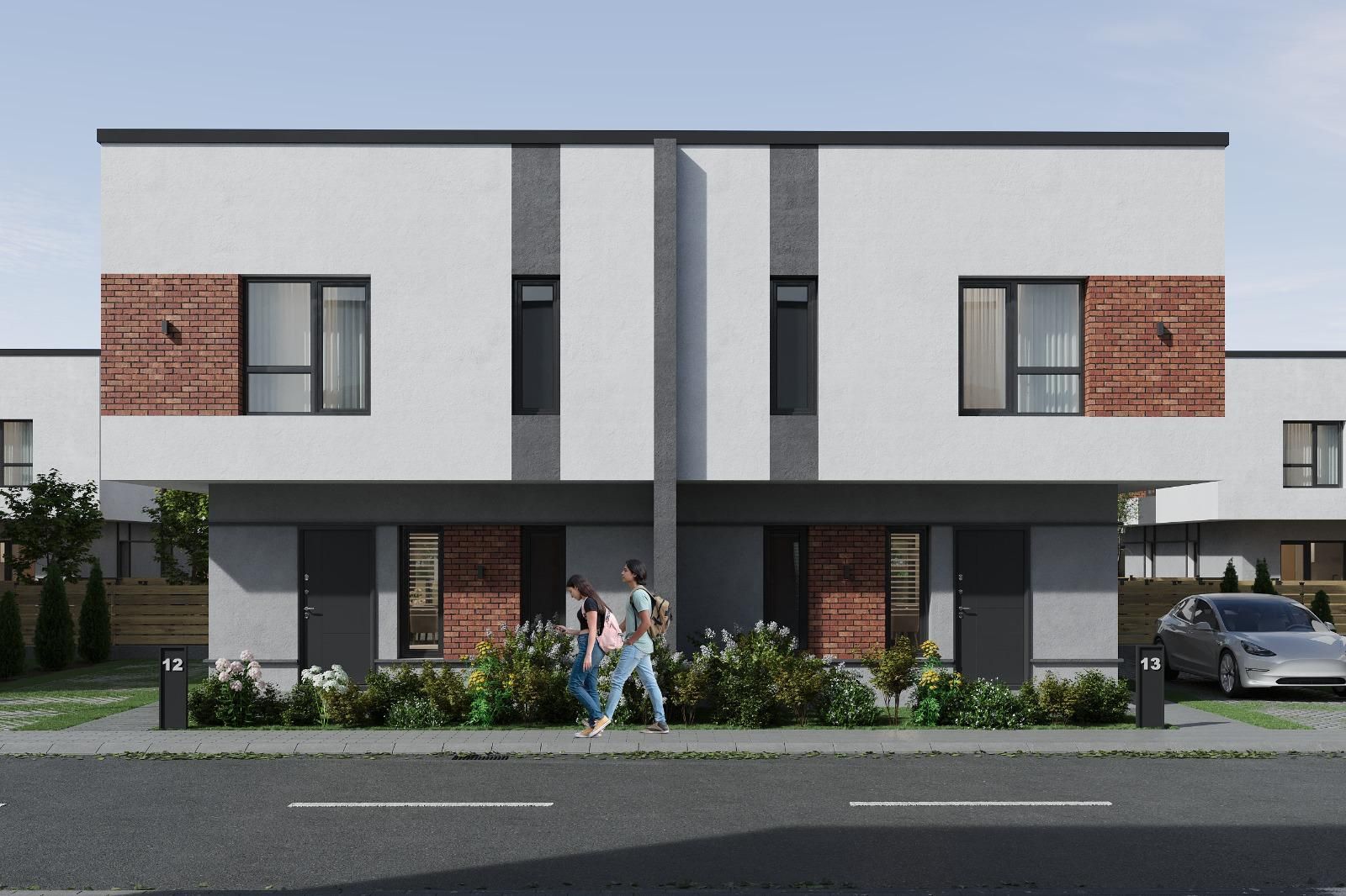 Vila tip duplex 4 camere Pompa Caldura Titan Pallady - Poză 4