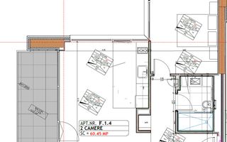 Apartament 2 Camere | One Lake Club - Poză 7