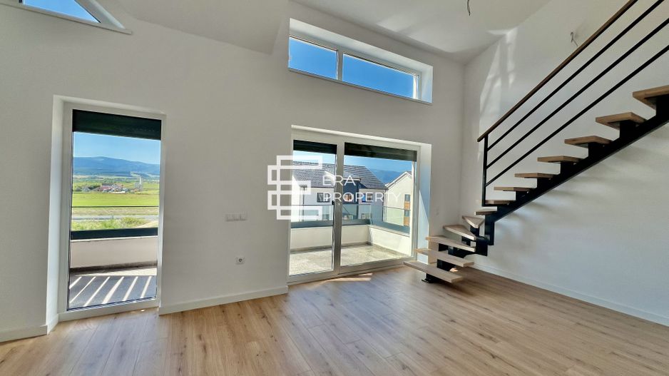 Penthouse 3 camere- 100 mp- intabulat -Cristian- Sibiu - Poză 3