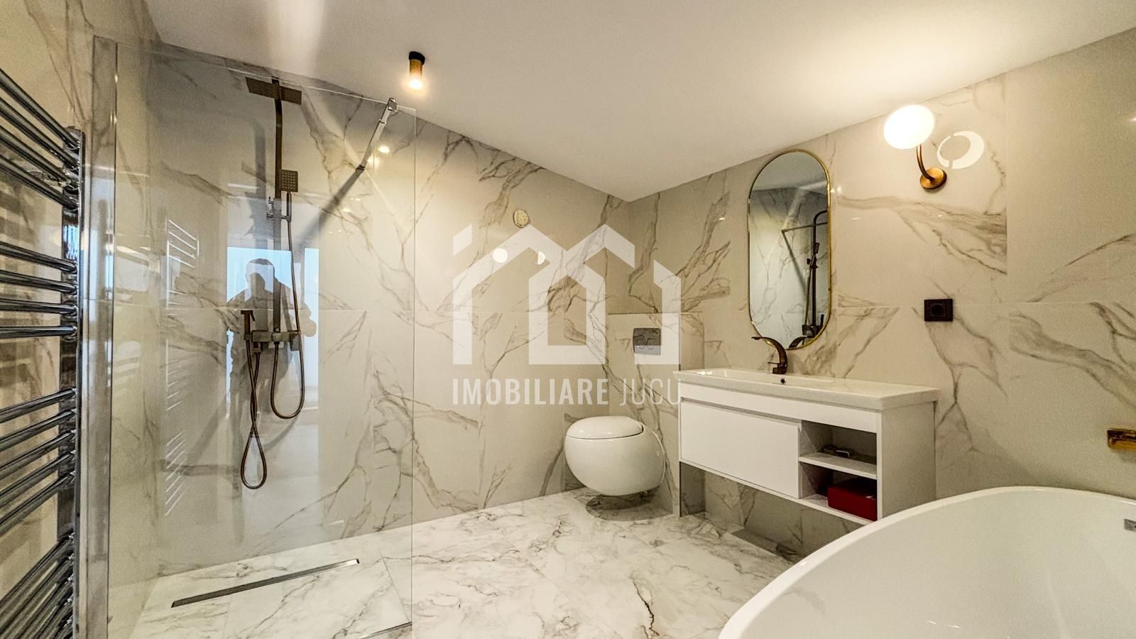 Casa ultrafinisata 120mp, Parcare, Complex Nou, Garaj,  Apahida - Poză 9