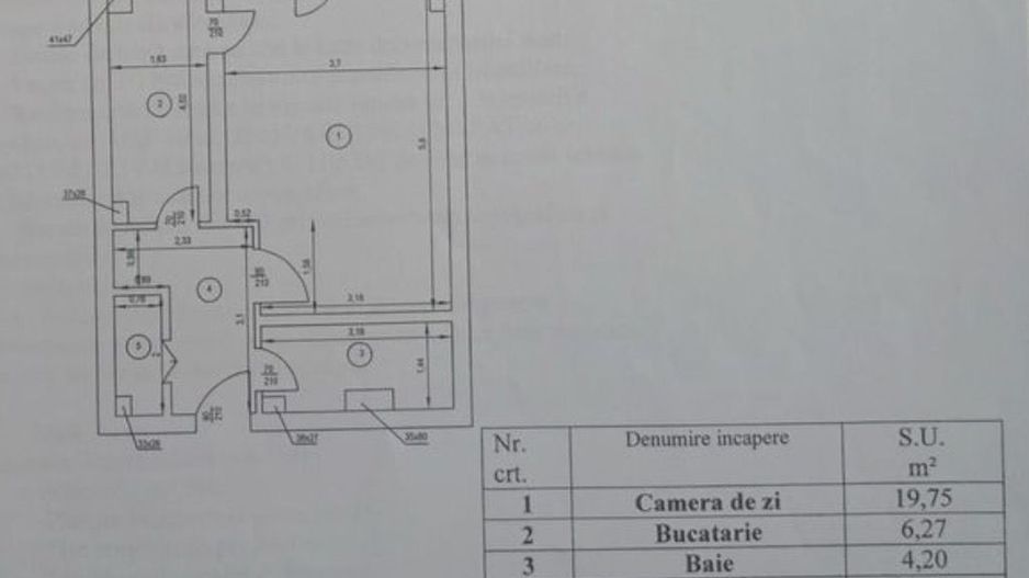 Garsoniera decomandata | bloc 1984 | Lujerului, Teatrul Masca - Schiță 8