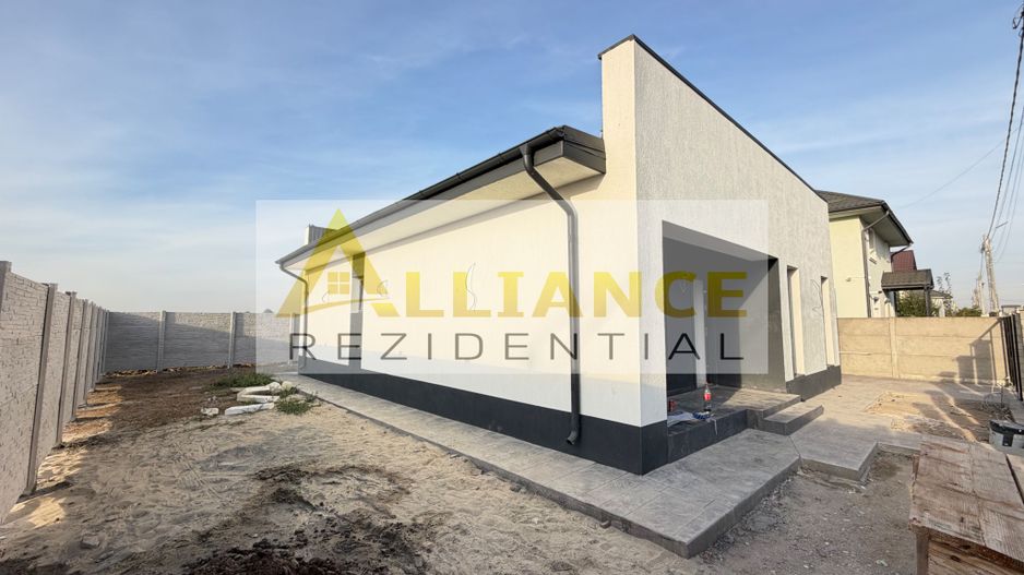 Casa moderna pe parter, 4 camere, teren 375 mp – ideala pentru familie - Poză 3