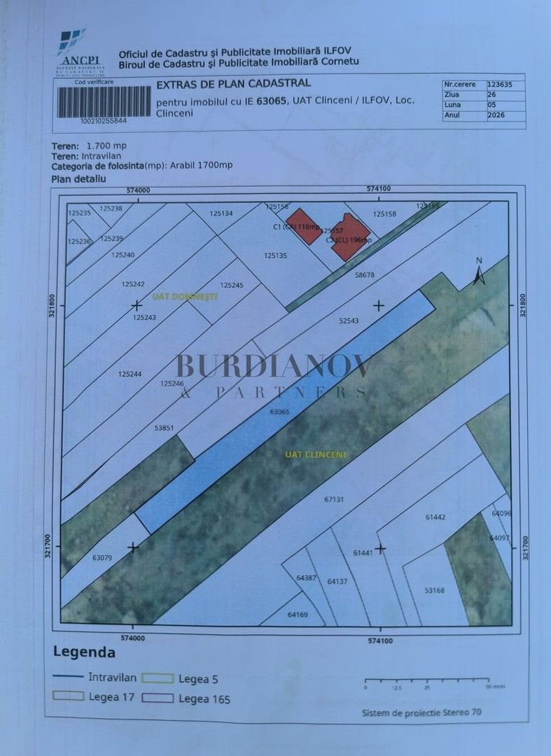 Teren intravilan 2.500 mp cu potențial rezidențial – Clinceni - Poză 4