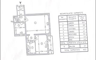Apartament 2 camere | Parcul Tei | Renovat si mobilat modern - Poză 14