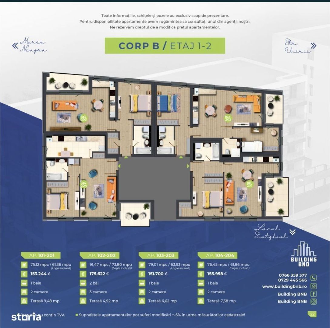 Finalizat-Ap 2 camere Bd Mamaia - Poză 4