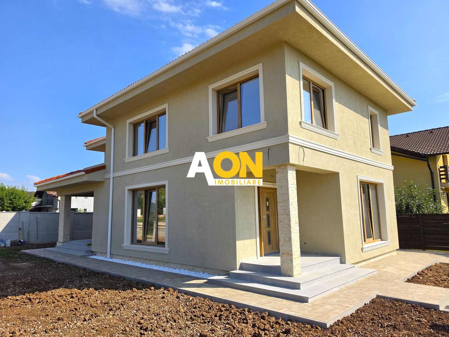 Casă premium, semifinisată, 5 camere, 3 băi, 411 mp teren, Cetate - Poză 3