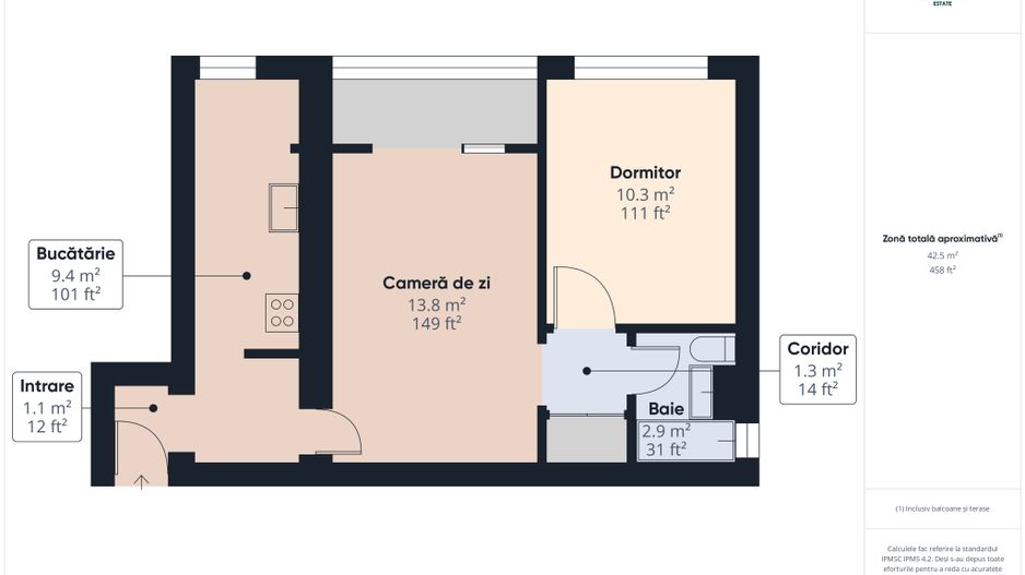 Apartament cu 2 camere etaj 3 - Zona Aurel Vlaicu - Arad - Poză 19