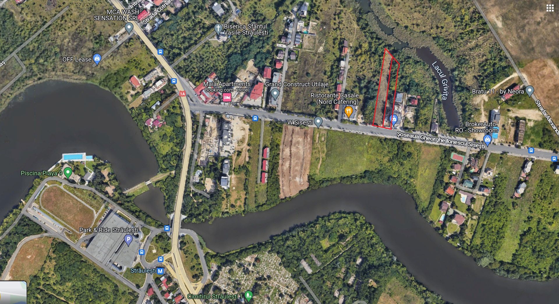 Gheorghe Ionescu Sisesti 7014 mp teren cu deschidere strada balta 45 metri - Poză 3