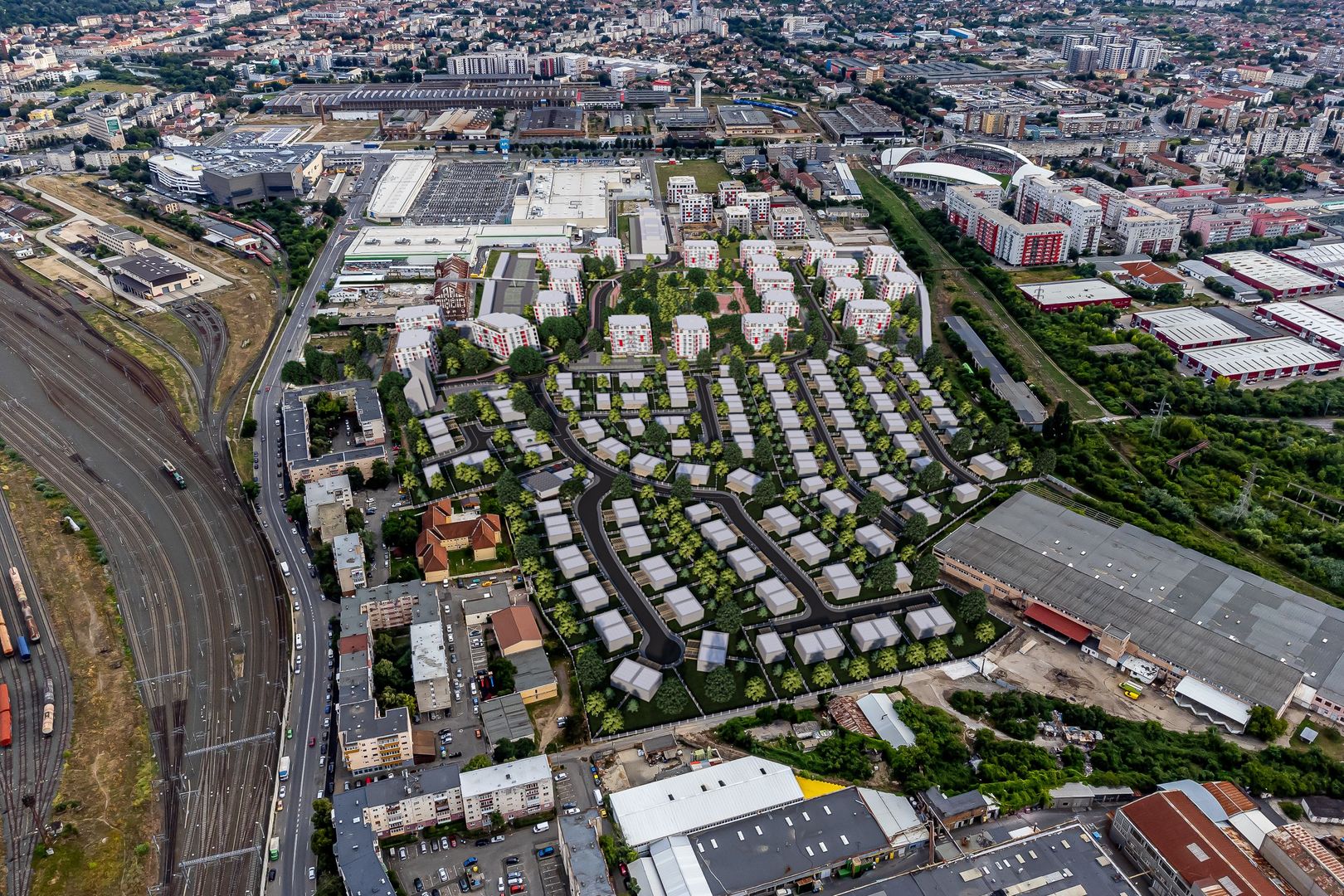 Parcelă ARED - 657 mp, cu infrastructură completă - Poză 3