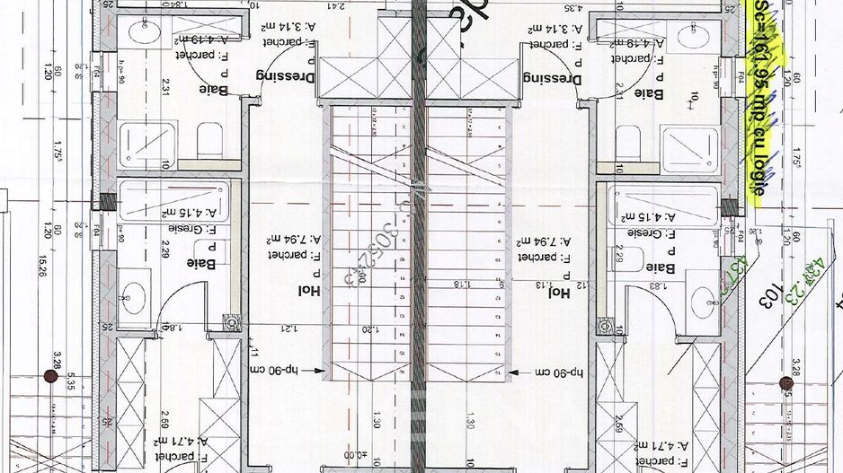 COMISION 0% - Casa Duplex | 112mp + terasa | P+1 | finisata | Borhanci - Schiță 24