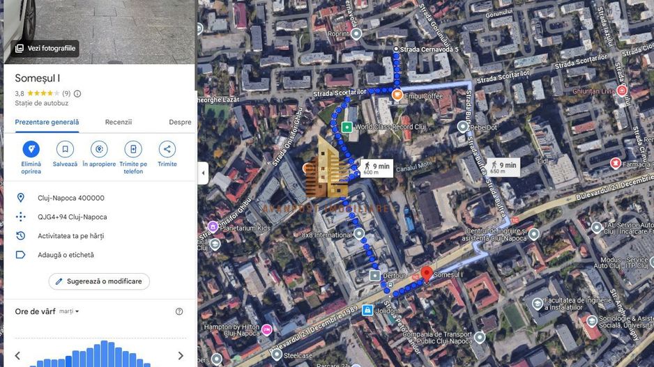 | Apartament cu 2 camere | Etaj intermediar | Cartierul Marasti | - Poză 9