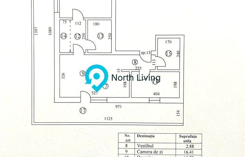 Apartament cu terasa, 99 mp, zona Andronache, mobilat complet - Poză 12