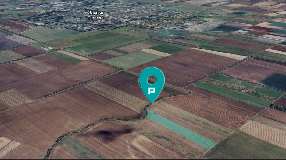 TEREN ARABIL DE 8.700 MP SACOȘU TURCES - Poză 2