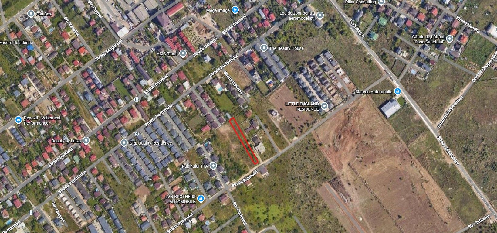 Teren intravilan 2944 mp Rubinului/Bragadiru - Poză 2