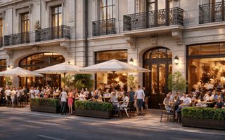 Commercial space | Restaurant | Terasa | LONG TERM LEASE ONLY | - Poză 1