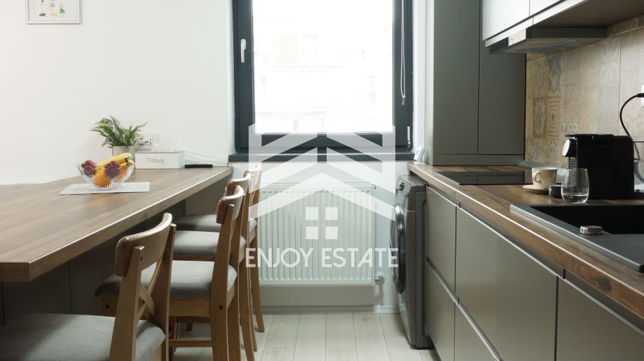 Apartament open space, etaj superior, mobilat si utilat modern - Poză 4