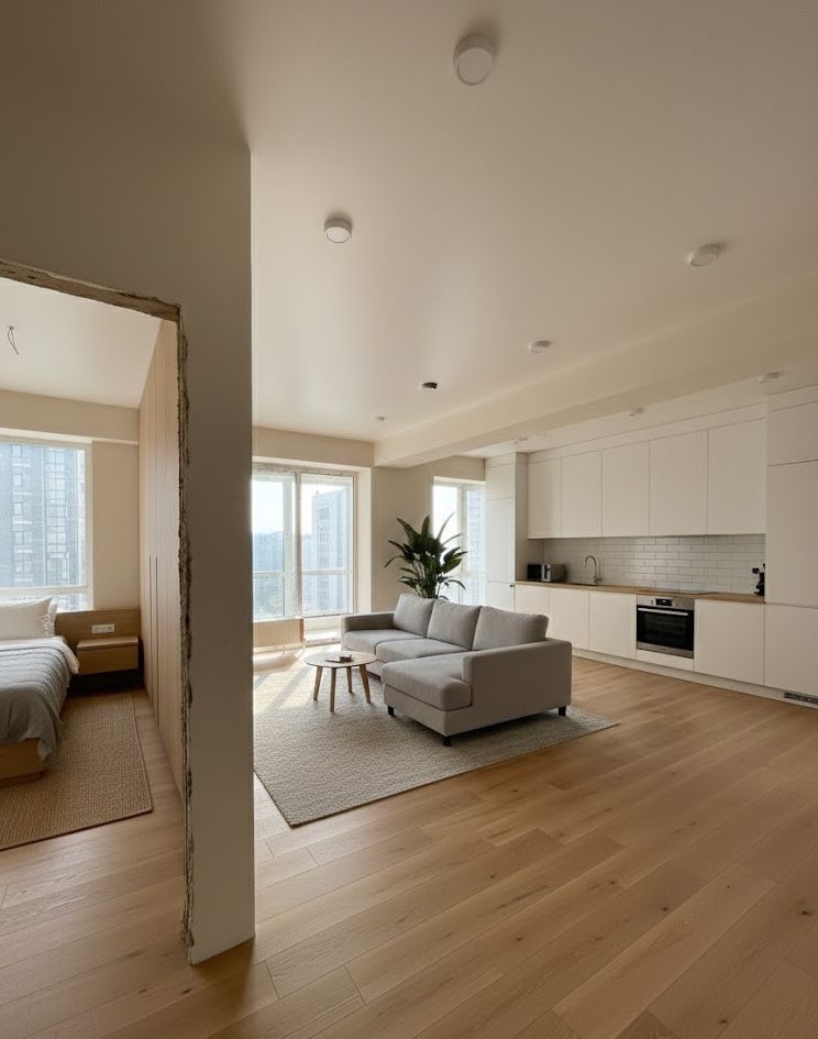 De vânzare apartament 1 cameră NEWTON HOUSE BOTANICA - Poză 1
