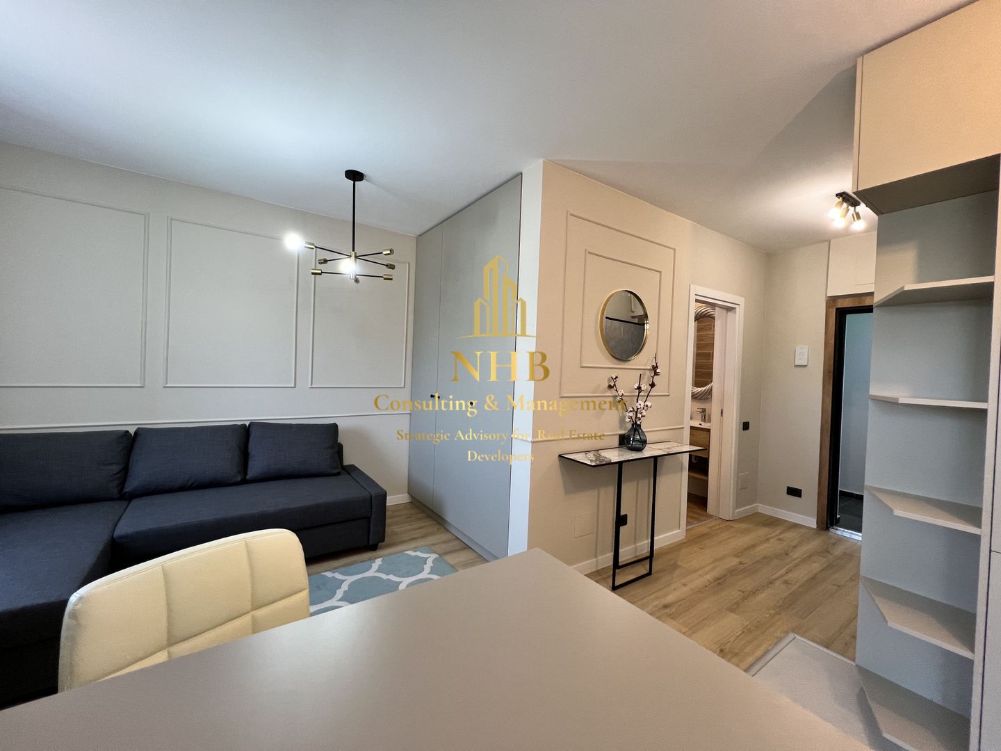 Garsonieră elegantă de închiriat în Roka Doamna Ghica- prima inchiriere - Poză 1