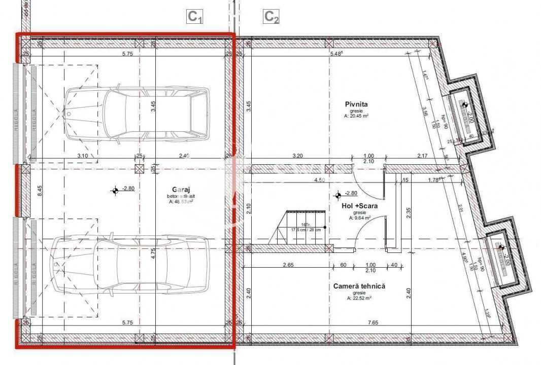 Duplex cu 4 camere | 2 garaje | Dambul Rotund | 7min Rivus Mall | Comision 0 - Poză 7