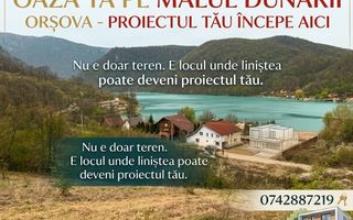 Teren intravilan 2.580 mp Eșelnița, acces DN57, ideal turism, locuinte - Poză 1