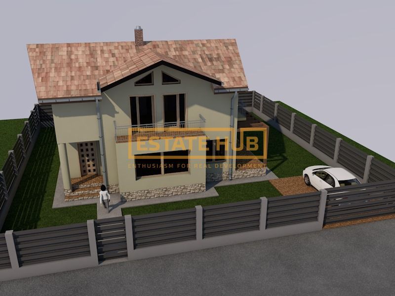 Comision 0% ! Casa individuala de vanzare, 130 mp, 400 teren ! - Poză 1