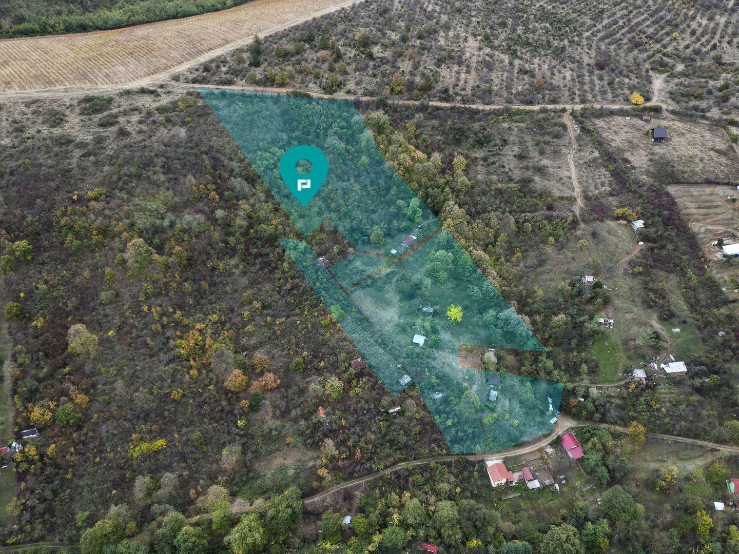 Teren 18,300mp Ghioroc - Poză 1