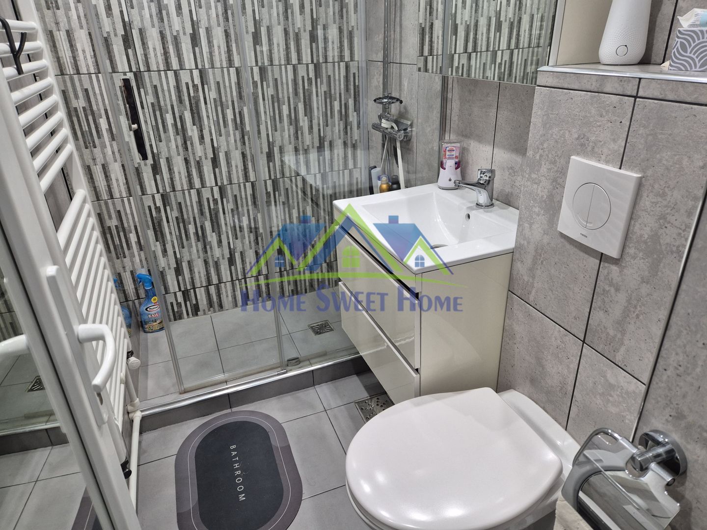 Ap. 2 camere, M5, etaj 3, bl.25, NOU, mobilat, SCHIMB cu CASA/TEREN! - Poză 5