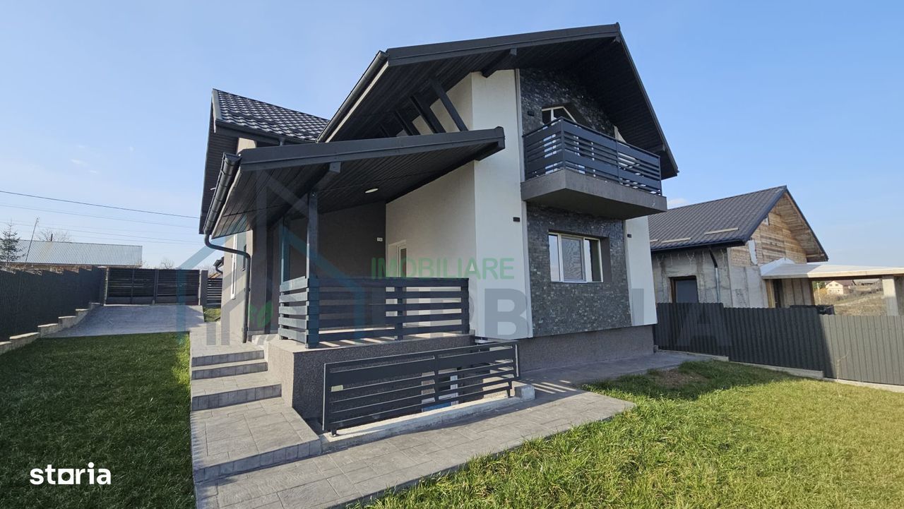 Casă modernă P+M cu vedere panoramică spre lac, Ciurbești, Miroslava - Poză 7