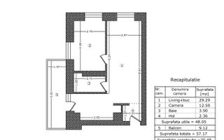 Apartament modern 2 camere Marmura Residence I Loc de parcare inclus - Poză 3