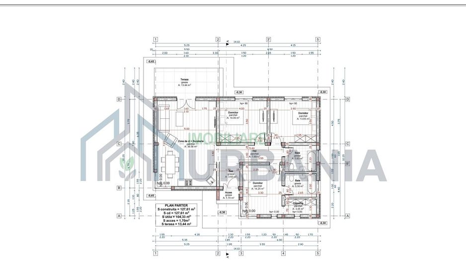 Casă individuală premium, 127 mp utili, teren 542 mp, Strada Constantin Mavrocordat, Miroslava – Iași - Poză 7