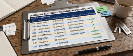 6. Oranizarea vizionărilor