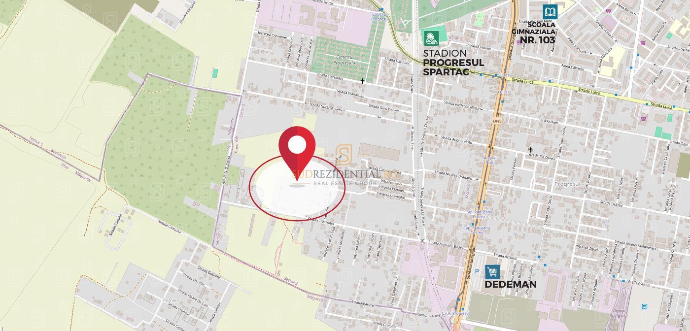 Teren intravilan 6.261 mp cu deschidere de 32 ml, Strada Tiparnitei - Poză 4