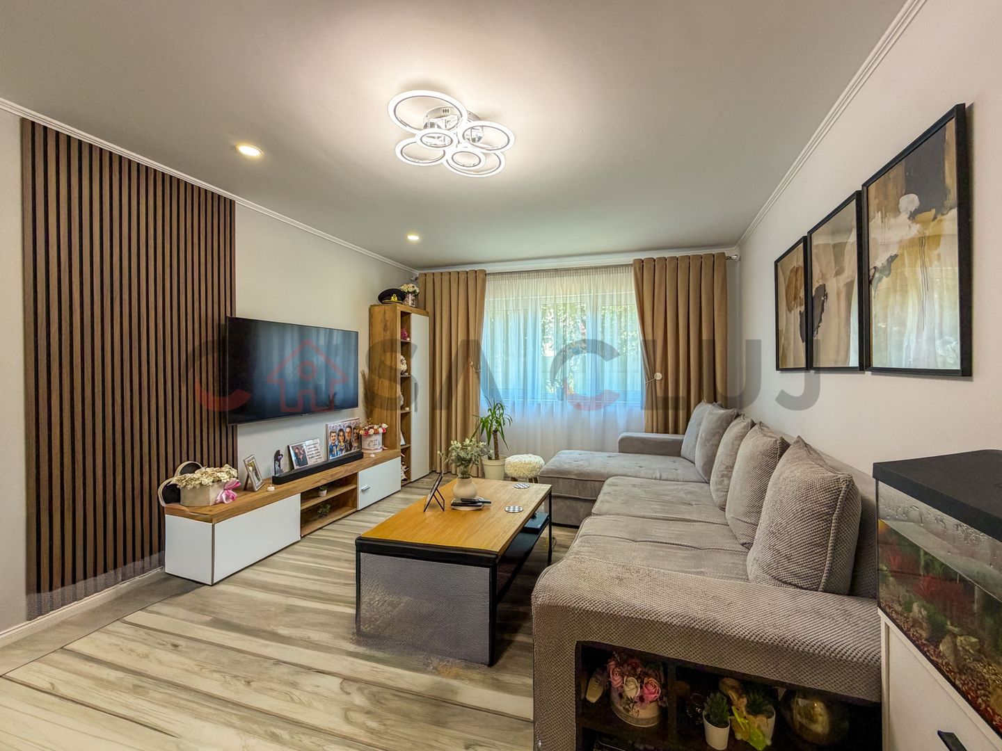 Apartament 3 camere+balcon Intre lacuri - Poză 1
